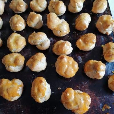 petit choux caramel 